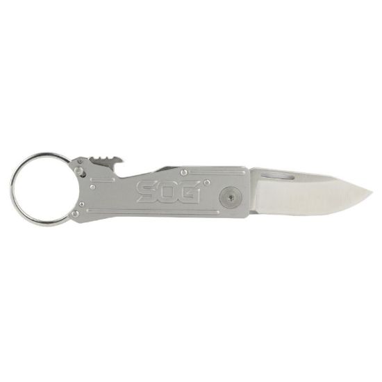Picture of SOG KNIVES & TOOLS KEYTRON FOLDING KNIFE, 1.8 INCH, GRAY
