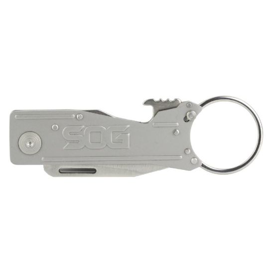 Picture of SOG KNIVES & TOOLS KEYTRON FOLDING KNIFE, 1.8 INCH, GRAY