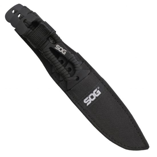 Picture of SOG THROWING KNIVES, PARACORD HANDLE, INCLUDES SHEATH, 3 PACK