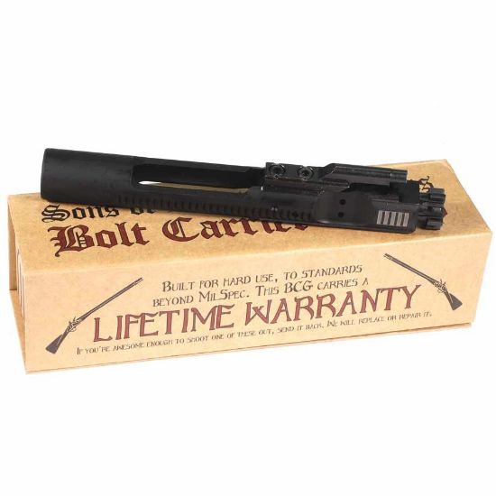 Sons of Liberty Gun Works, Bolt Carrier Group, 223 Remington 556NATO, Manganese Phosphate Finish, Black, 5.56 NATO .223, 691821352340, SOL-SOLGWBCG556, RTG Parts
