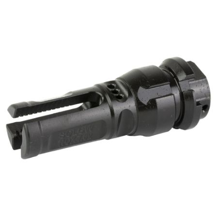 Picture of SONS OF LIBERTY GUN WORKS NOX FLASH HIDER, 7.62MM / 30 CALIBER, 5/8X24, DEAD AIR KEYMOUNT