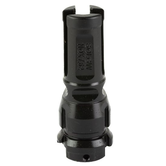 Picture of SONS OF LIBERTY GUN WORKS NOX FLASH HIDER, 7.62MM / 30 CALIBER, 5/8X24, DEAD AIR KEYMOUNT