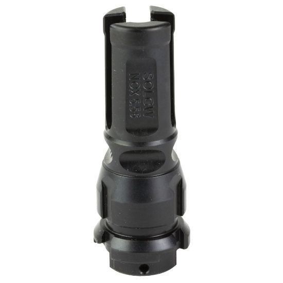 Picture of SONS OF LIBERTY GUN WORKS NOX FLASH HIDER, 5.56MM / .223, 1/2X28, DEAD AIR KEYMOUNT