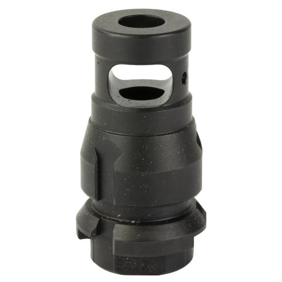Picture of SONS OF LIBERTY GUN WORKS NOX MUZZLE BRAKE, 5.56 NATO / 9MM, 1/2X28, DEAD AIR KEYMOUNT