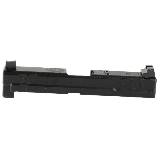 Picture of SPRINGFIELD XD SLIDE ASSEMBLY W/ BARREL, RECOIL ASSEMBLY, OSP PLATE, FITS 4 INCH XD, BLACK
