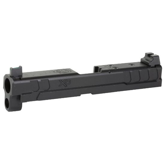 Picture of SPRINGFIELD XD SLIDE ASSEMBLY W/ CRIMSON TRACE CT1500 RED DOT, FITS 4 INCH XD, BLACK