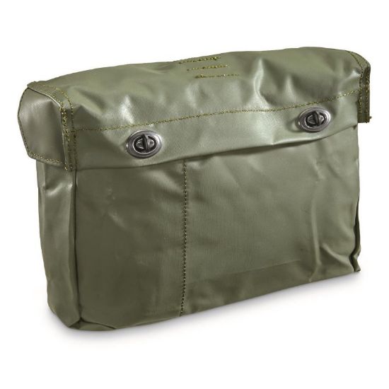Picture of BELGIAN OD PVC BAG, 11X10 INCH, MADE IN WEST GERMANY