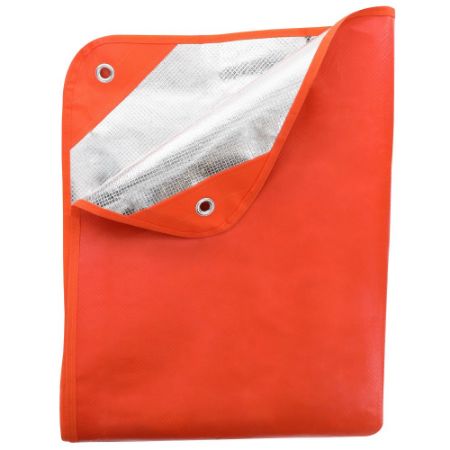 Picture of ULTIMATE SURVIVAL TECHNOLOGIES SURVIVAL BLANKET 2.0, ORANGE 