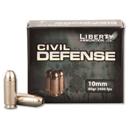 Picture of LIBERTY CIVIL DEFENSE 10MM, 60GR 2400FPS, 20RD/BOX
