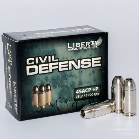 Picture of LIBERTY CIVIL DEFENSE 45ACP, 78GR 1900FPS, 20RD/BOX
