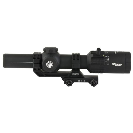 Picture of SIG TANGO MSR LPVO 1-8x24 SFP, 30MM TUBE, MSR-BDC8 ILLUMINATED MOA RETICLE, BLACK
