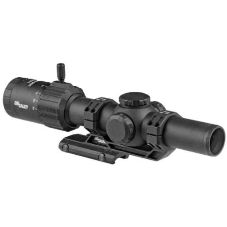 Picture of SIG TANGO MSR LPVO 1-6x24 SFP, 30MM TUBE, MSR-BDC6 ILLUMINATED MOA RETICLE, BLACK