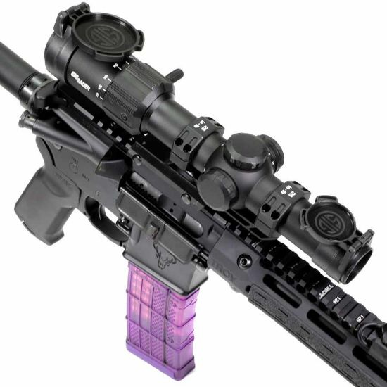 Picture of SIG TANGO MSR LPVO 1-6x24 SFP, 30MM TUBE, MSR-BDC6 ILLUMINATED MOA RETICLE, BLACK