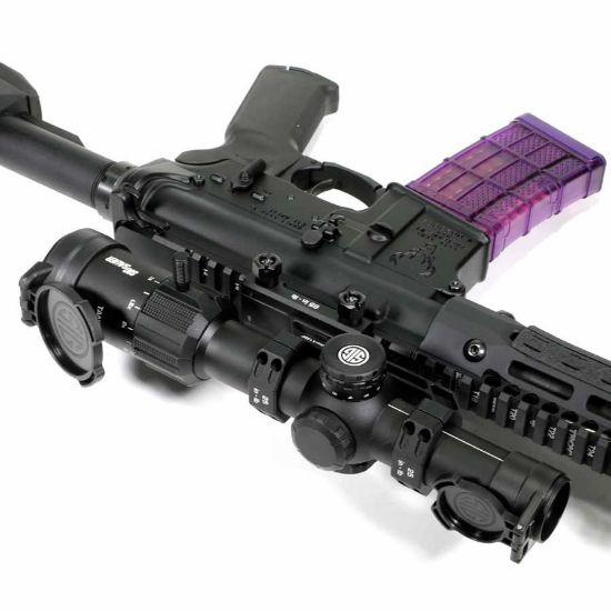 Picture of SIG TANGO MSR LPVO 1-6x24 SFP, 30MM TUBE, MSR-BDC6 ILLUMINATED MOA RETICLE, BLACK