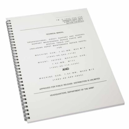 Picture of M60 TECHNICAL MANUAL 