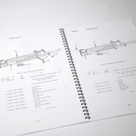 Picture of M60 TECHNICAL MANUAL 