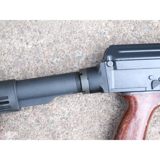 Vz58 Stock Adapter Type 1, With Factory Angle, Angled Comb, AR M4 Stock, ACE, StormWerkz, Vz.58, VZ-58, SW-SA-VZ58-01, RTG Parts