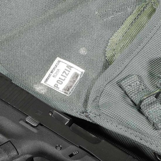 Picture of ITALIAN BELT W/ POUCH AND HOLSTER SET, TYPE 2, FOLIAGE GREEN