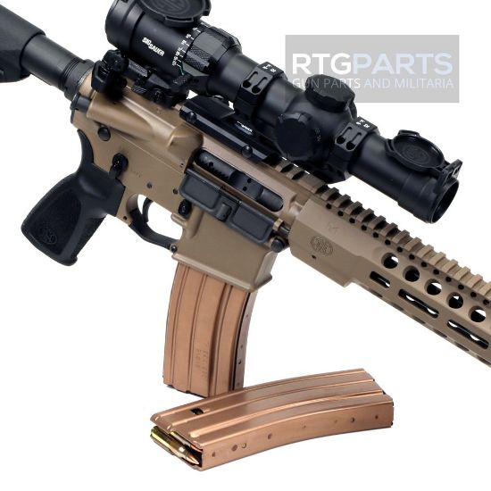 Picture of AR15 30RD BRONZE ALUMINUM MAGAZINE NEW, DURAMAG