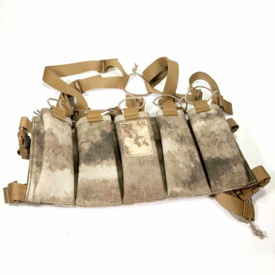 Picture of AK 5-CELL CHEST RIG, CRH DESERT CAMO, CRH CUSTOMS / CIRCLE 10 AK