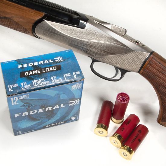 Picture of FEDERAL GAME LOAD 12 GAUGE 2.75 INCH #8 1OZ SHOTSHELL, 25RD/BOX