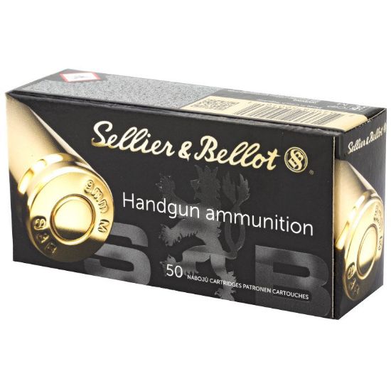 Picture of S&B 9MM MAKAROV 95 GR FMJ, 50RD BOX