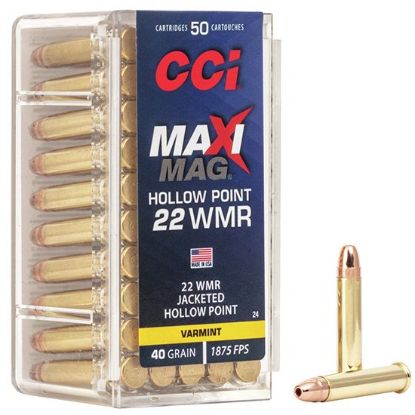 Picture of CCI 22WMR 40GR MAXI-MAG HP, 50RD/BOX