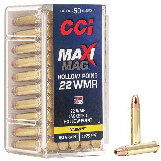 Picture of CCI 22WMR 40GR MAXI-MAG HP, 50RD/BOX