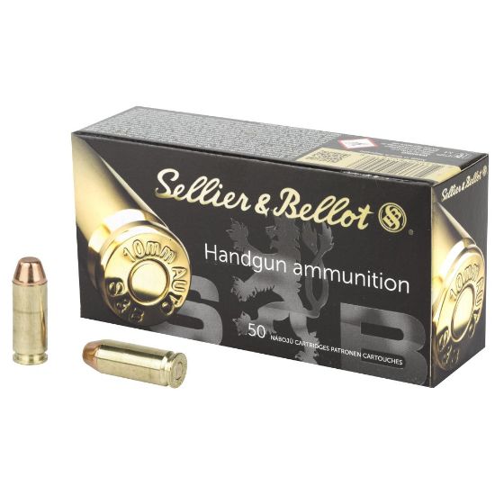 Picture of S&B 10MM 180GR FMJ, 50RD/BOX