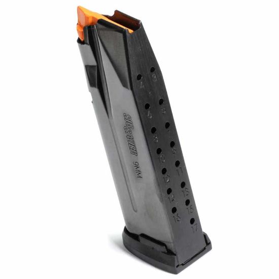 Picture of SIG P365 X-MACRO 17RD 9MM MAGAZINE NEW, BLACK, INCLUDES EXT SLEEVES FOR STANDARD P365 & XL