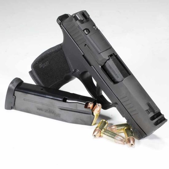 Picture of SIG P365 X-MACRO 17RD 9MM MAGAZINE NEW, BLACK, INCLUDES EXT SLEEVES FOR STANDARD P365 & XL