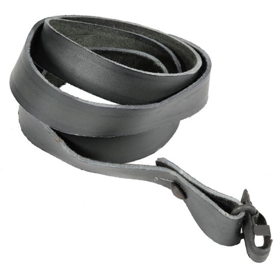 Picture of VALMET GREEN LEATHER SLING, M62 M71 M76 M78, ORIGINAL FINNISH SURPLUS