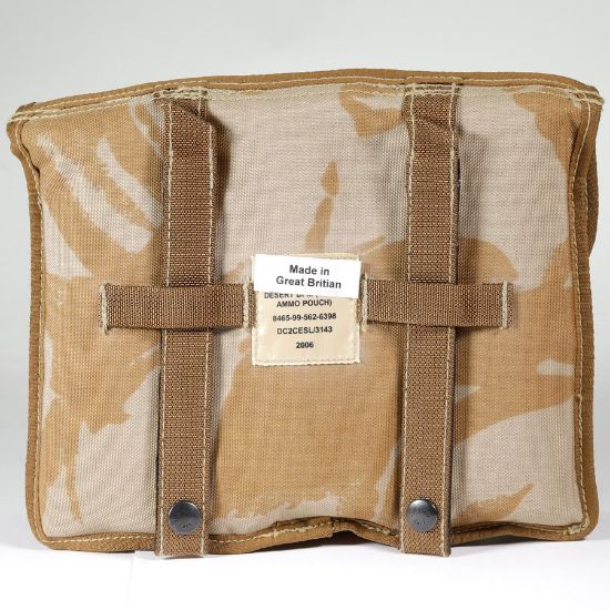 Picture of BRITISH DESERT CAMO 3-CELL MAG POUCH, FITS AR M4 SA80 AUG AK74 AK556
