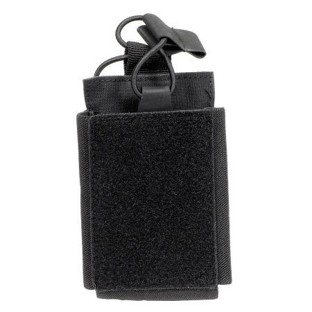 Picture of BLACK AR15 SINGLE MAG VELCRO POUCH W/ BUNGEE PULLER