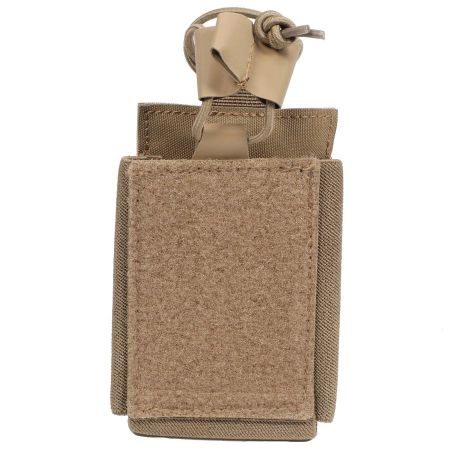 Picture of FDE AR15 SINGLE MAG VELCRO POUCH W/ BUNGEE PULLER