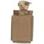 Picture of FDE AR15 SINGLE MAG VELCRO POUCH W/ BUNGEE PULLER