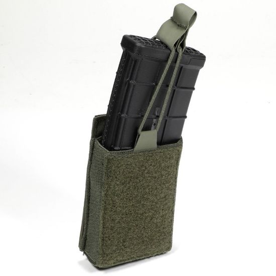 Picture of ODG AR15 SINGLE MAG VELCRO POUCH W/ BUNGEE PULLER