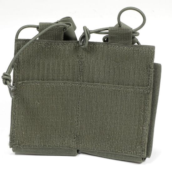 Picture of ODG AR15 DUAL MAG VELCRO POUCH W/ BUNGEE PULLER