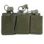 Picture of ODG AR15 TRIPLE MAG VELCRO POUCH W/ BUNGEE PULLER