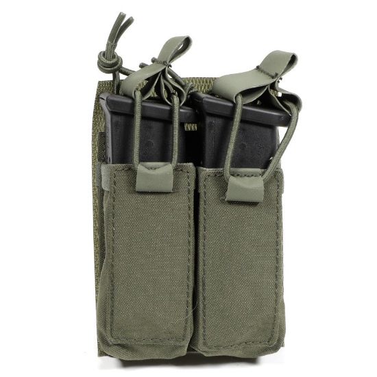Picture of ODG DUAL PISTOL MAG VELCRO POUCH W/ BUNGEE PULLER