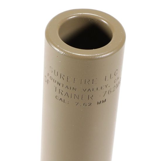 Picture of SUREFIRE 7.62MM/.308 MACHINE GUN M240 SOCOM FAST-ATTACH SUPPRESSOR TRAINER, FDE