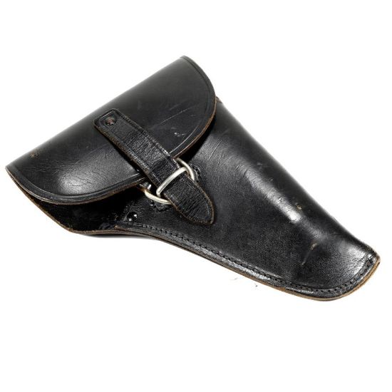 Picture of ITALIAN BLACK LEATHER HOLSTER: BP81, CHEETAH, M1934/35, ETC.