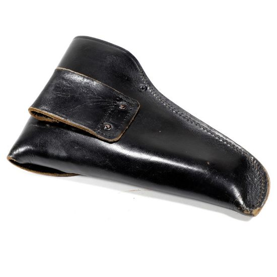 Picture of ITALIAN BLACK LEATHER HOLSTER: BP81, CHEETAH, M1934/35, ETC.