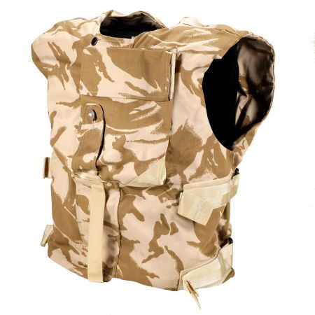 Picture of BRITISH DESERT CAMO SUMMER COMBAT VEST NEW, XL/XXL