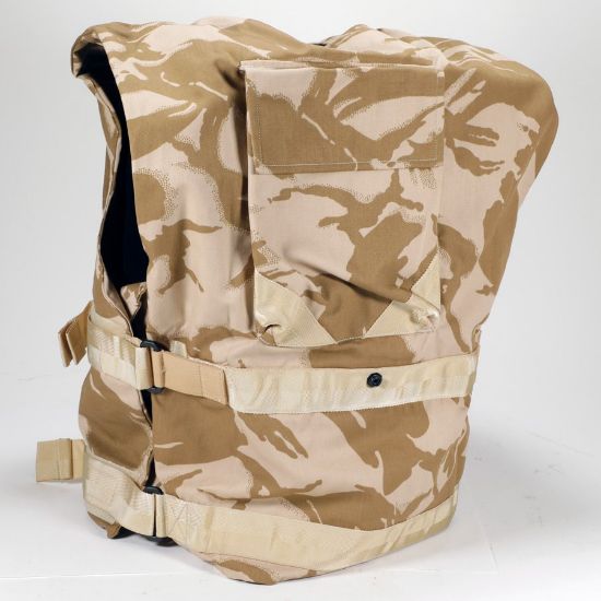 Picture of BRITISH DESERT CAMO SUMMER COMBAT VEST NEW, XL/XXL
