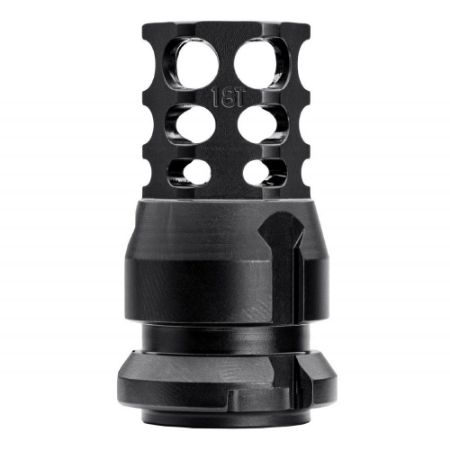 Picture of JMAC CUSTOMS 360 MUZZLE BRAKE M18-1.5 TAPER  KEYMOUNT (KEYMICRO)