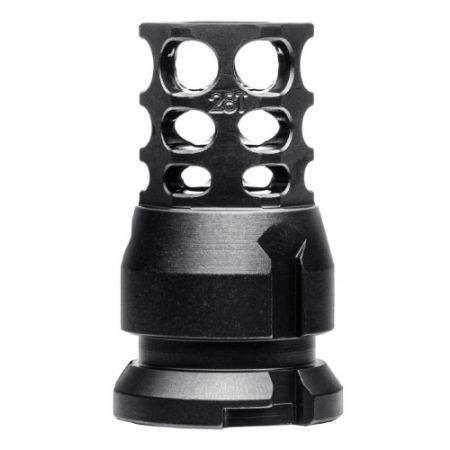 Picture of JMAC CUSTOMS 360 MUZZLE BRAKE 1/2-28 TAPER KEYMOUNT (KEYMICRO)