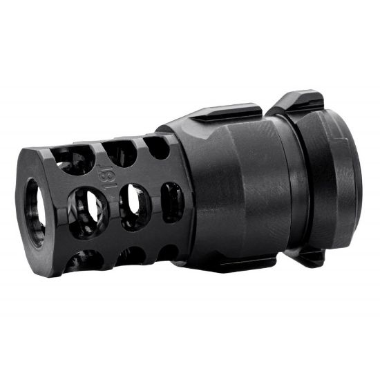 Picture of JMAC CUSTOMS 360 MUZZLE BRAKE 1/2-28 TAPER KEYMOUNT (KEYMICRO)