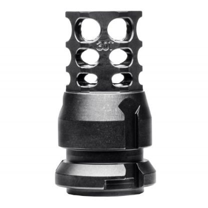 Picture of JMAC CUSTOMS 360 MUZZLE BRAKE 5/8-24 TAPER KEYMOUNT (KEYMICRO)