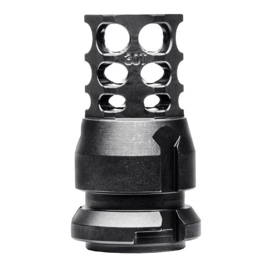 Picture of JMAC CUSTOMS 360 MUZZLE BRAKE 5/8-24 TAPER KEYMOUNT (KEYMICRO)